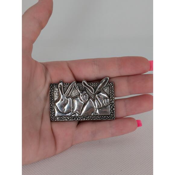 MD Anderson Cancer Center Children Art Project 1999 Sterling Brooch or Pendant - Picture 7 of 7